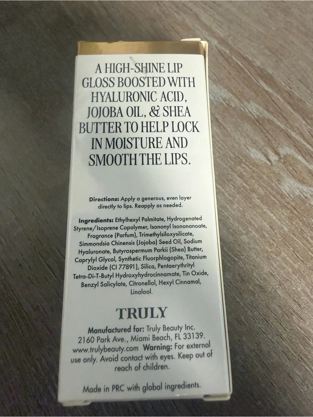 TRULY Hydrating Lip Gloss Duo - Coco Cloud Lip Gloss & Cherry Baby Lip Oil